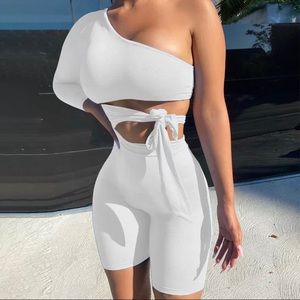 Side Tie Romper